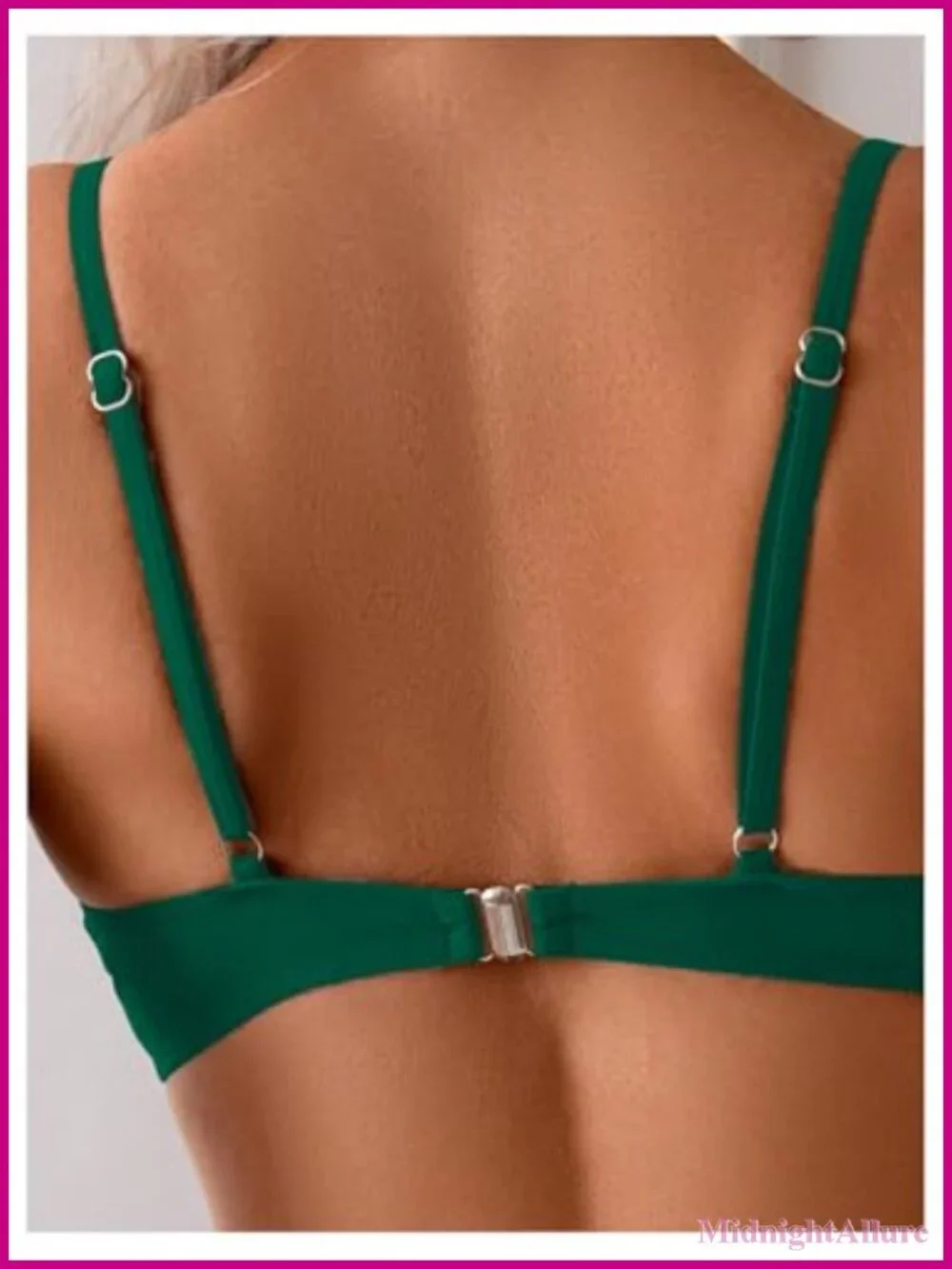 Women's 2 Piece Twist Front Bikini Set High Waisted Ruched Bathing Suit